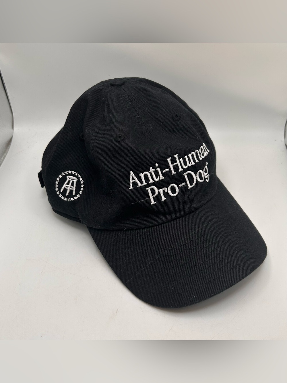 Barstool Sports Hat Anti-Human Pro-Dog Adjustable Cap RARE Humorous 47 brand